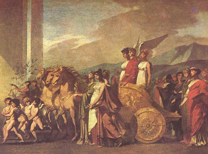 Pierre-Paul Prud hon Triumph Bonapartes oder Der Frieden